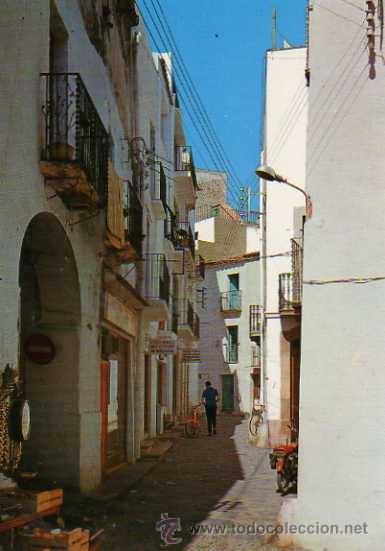 Postais: costa brava cadaqu&eacute;s calle t&iacute;pica n&ordm; ge 3319 postales internacional color SIN CIRCULAR