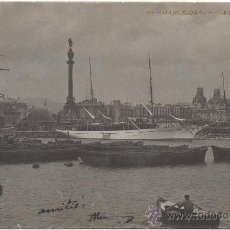 Postales: BARCELONA.- PLAZA DE LA PAZ. (C.1905).- POSTAL FOTOGRÁFICA EDITADA POR L.B., NÚM. 466.