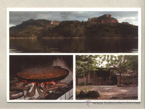 Postales: Postal Pant&agrave; de Siurana / Cornudella de Montsant / Priorat / Restaurant Can Pep