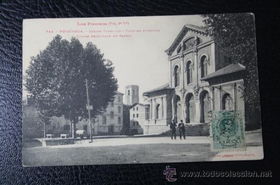 Postales: Postal de Los Pirineos (6&ordf; Serie) - Puigcerda - Casino Ceretano, Fachada Principal, fechada 1912