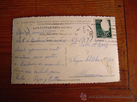 Postales: Postal de Seo de Urgel. - Foto 2