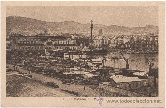 Postales: BARCELONA.- PUERTO. - Foto 1