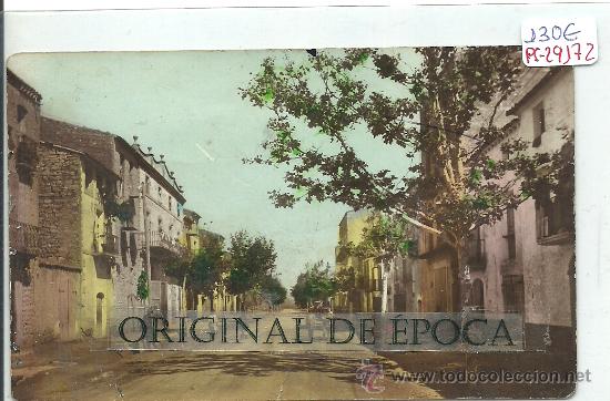 Postkarten: (PS-29172)POSTAL FOTOGRAFICA DE CORBERA DE EBRO-PASEO DEL GENERAL SANJURJO