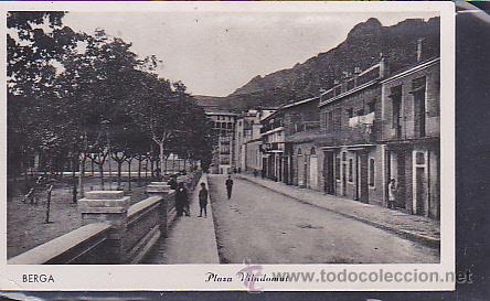 Postales: POSTAL BERGA PASEO VILADOMAT - Foto 1