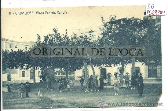 Postales: (PS-29204)POSTAL DE CADAQUES-PLA&Ccedil;A FREDERIC RAHOLA - Foto 1