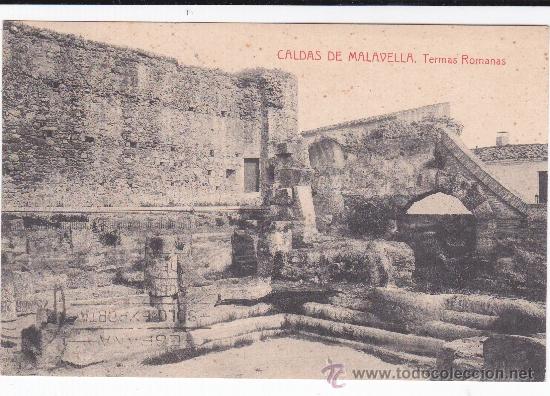 Postales: Caldas de Malavella termas Romanas (escrita) - Foto 1