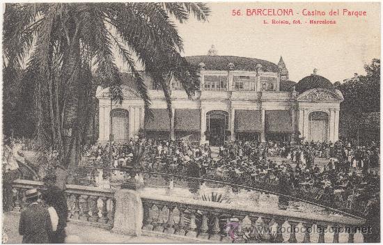 Postales: BARCELONA.- CASINO DEL PARQUE. - Foto 1