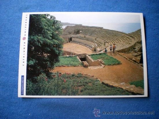 Cartes Postales: POSTAL CATALUNYA UNIVERSAL LA VANGUARDIA N&ordm; 1-34 ANFITEATRO JUNTO AL MEDITERRANEO