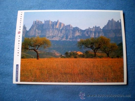 Cartes Postales: POSTAL CATALUNYA UNIVERSAL LA VANGUARDIA N&ordm; 1-16 MONTSERRAT SERRA D'OR DESDE EL BAGES