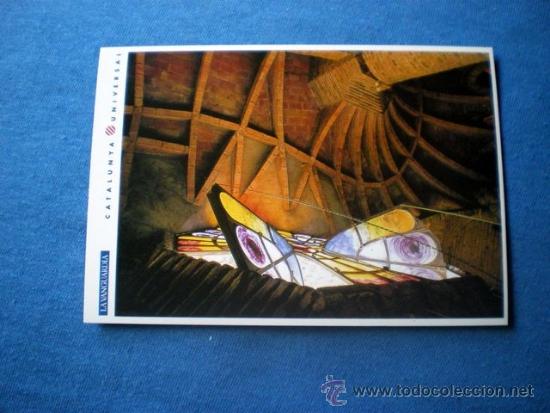 Cartes Postales: POSTAL CATALUNYA UNIVERSAL LA VANGUARDIA N&ordm; 1-37 CRIPTA COLONIA GUELL SANTA COLOMA CERVELLO