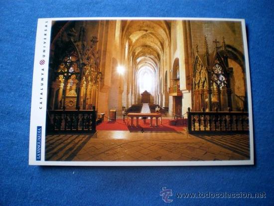 Cartes Postales: POSTAL CATALUNYA UNIVERSAL LA VANGUARDIA N&ordm; 2-32 MONASTERIO SANTES CREUS TUMBAS REALES PERE Y JAUME