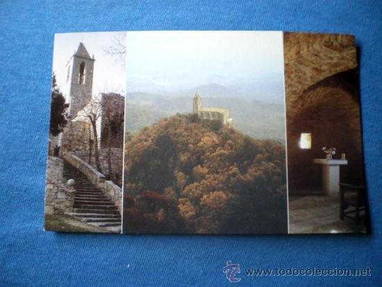 Postales: POSTAL SANTA COLOMA DE FARNERS ARGIMON SANTUARI MARE DE DEU MUSEU TRIAS LES GALETES