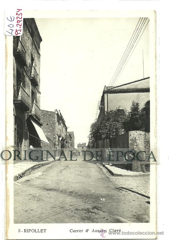 Postkarten: (PS-29234)POSTAL FOTOGRAFICA DE RIPOLLET-CARRER D&acute;ASELM CLAVE