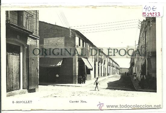 Postkarten: (PS-29233)POSTAL FOTOGRAFICA DE RIPOLLET-CARRER NOU
