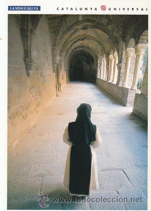Postkarten: monasterio cisterciense femenino de santa Maria de Vallbona, Editor: La Vanguardia n&ordm; 3