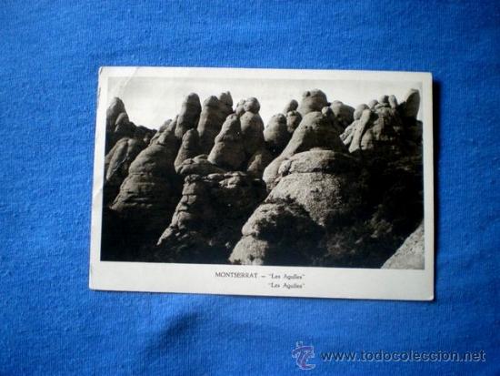 Postkarten: POSTAL MONTSERRAT LES AGULLES NO CIRCULADA