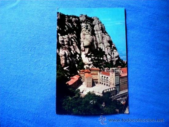 Postales: POSTAL MONTSERRAT VISTA PARCIAL DEL SANTUARIO NO CIRCULADA