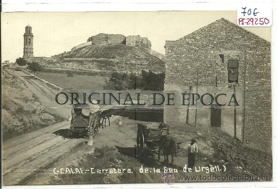 Postkarten: (PS-29250)POSTAL FOTOGRAFICA DE CALAF-CARRETERA DE LA SEO DE URGELL