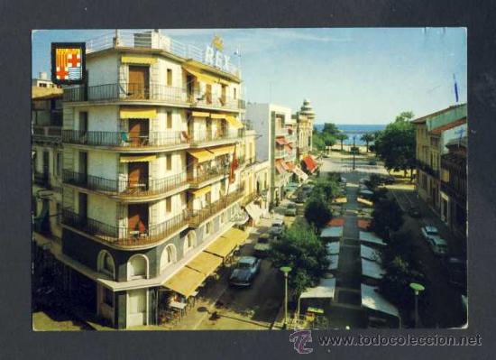 Postales: Postal de SANT FELIU DE GUIXOLS: Passeig (Ed.Soberanas num. 577)