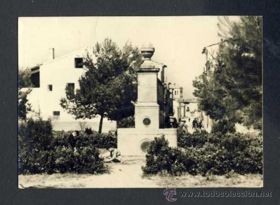 Postais: Postal d' ANGLESOLA: Pla&ccedil;a de Lourdes (Ed.Soberanas num. 7)