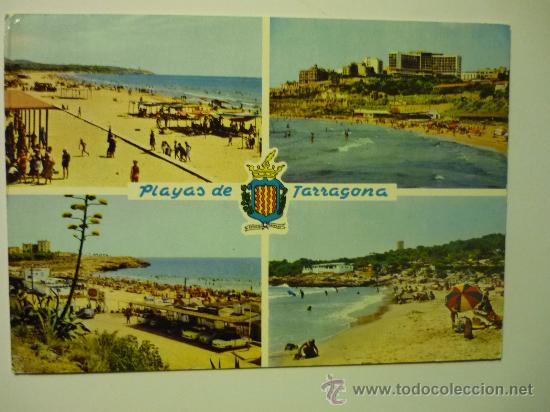 Postales: POSTAL TARRAGONA PLAYAS- ESCRITA - Foto 1