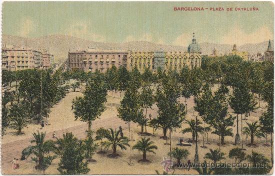 Postales: BARCELONA.- PLAZA DE CATALU&Ntilde;A. - Foto 1