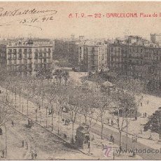 Postales: BARCELONA.- PLAZA DE LA UNIVERSIDAD. (C.1910).. Lote 34023943