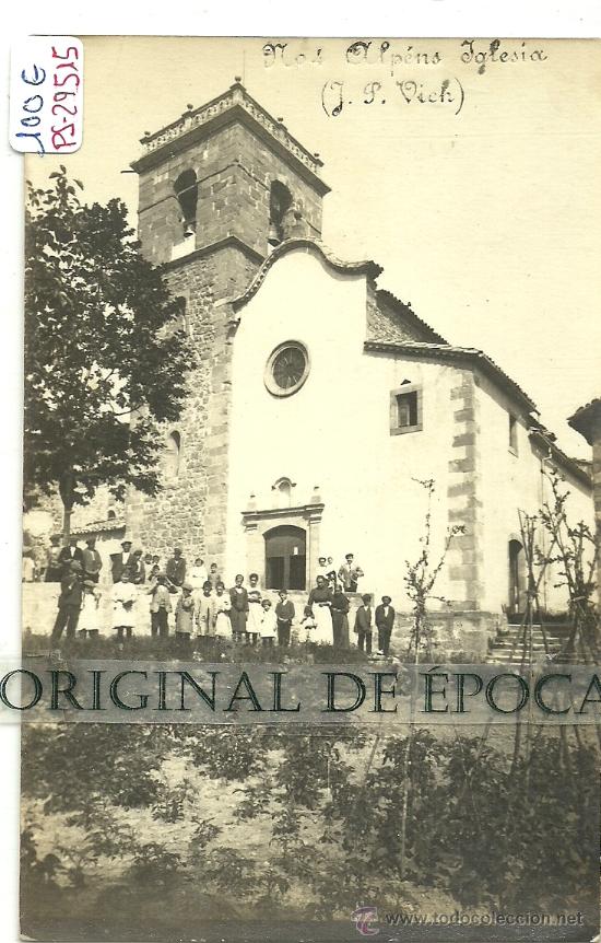 Postcards: (PS-29515)POSTAL FOTOGRAFICA DE ALPENS-IGLESIA