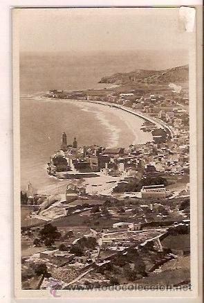 Postales: ANTIGUA POSTAL SITGES PLAYA DE MODA PUNTA Y PLAYA ZERKOWITZ - Foto 1