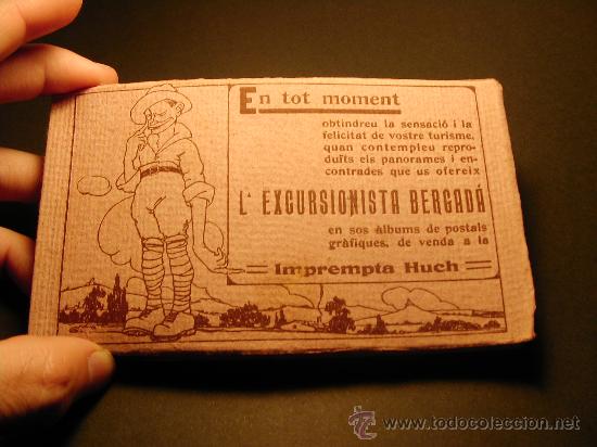 Postais: Librito de postales. L'excursionista Bergad&agrave;. Tomo II. de la 25 a la 48.