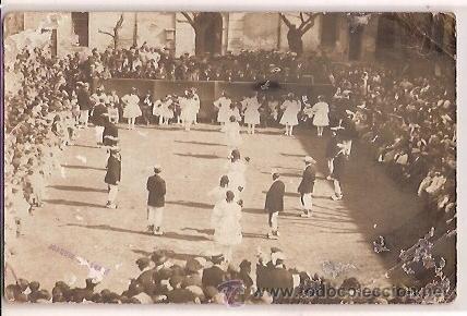 Postales: ANTIGUA POSTAL SANT CELONI BALL DE GITANAS - Foto 1