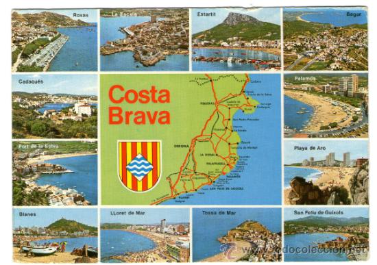 Postales: COSTA BRAVA - EDICI&Oacute;N INTERNACIONAL COLOR - POSTAL