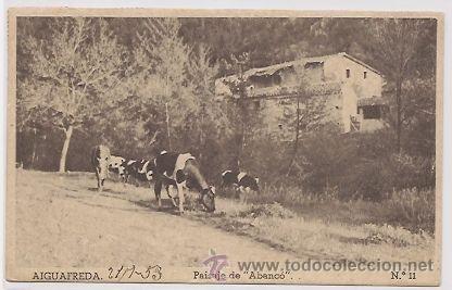 Postales: Aiguafreda, postal antigua - Foto 1