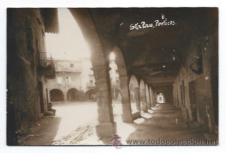 Postcards: SANTA PAU. P&Oacute;RTICOS. PLAZA. (FOTOGR&Aacute;FICA)
