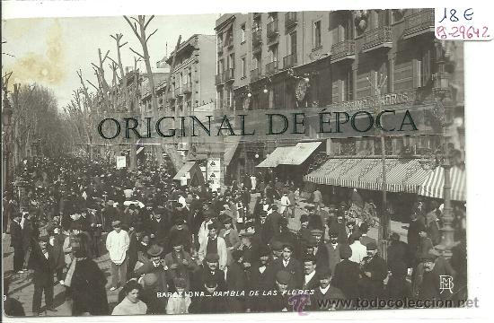 Postkarten: (PS-29642)POSTAL FOTOGRAFICA DE BARCELONA-RAMBLA DE LAS FLORES