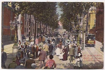 Postales: Barcelona. Postal antigua - Foto 1