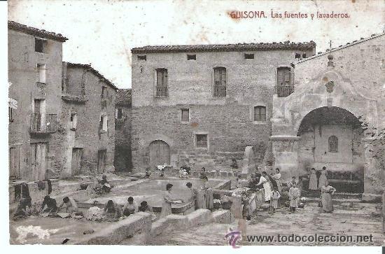 Postales: GUISONA , LAS FUENTES Y LAVADEROS - Foto 1