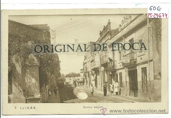 Postcards: (PS-29674)POSTAL FOTOGRAFICA DE LLINAS-CARRER MAJOR