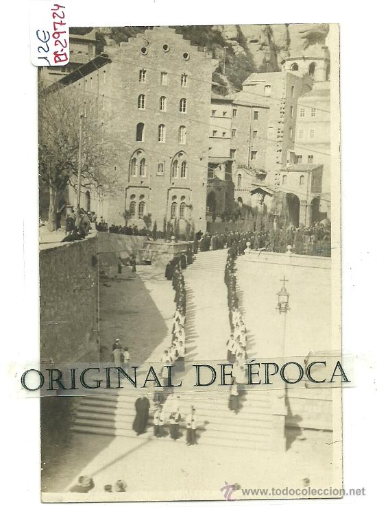 Postales: (PS-29724)POSTAL FOTOGRAFICA DE MONTSERRAT
