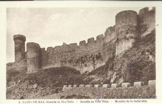 Postales: TOSSA DE MAR  CASTILLO SIN ESCRIBIR - Foto 1