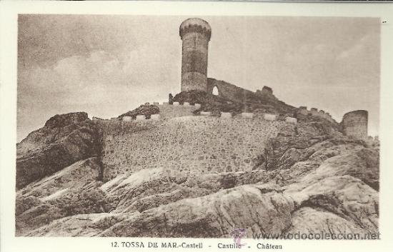 Postales: TOSSA DE MAR  CASTILLO SIN ESCRIBIR - Foto 1