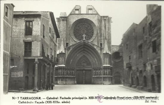 Postales: TARRAGONA CATEDRAL SIN ESCRIBIR - Foto 1
