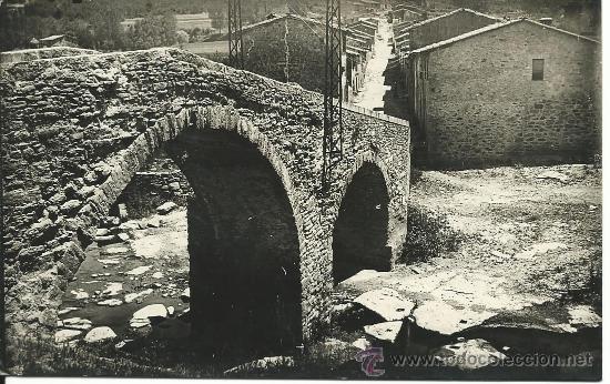 Postales: SANTA MARIA DE CORC&Oacute; / PUENTE DE LAS GORGAS / EDIC. C.SABATER / SIN FRANQUEAR PERO ESCRITA