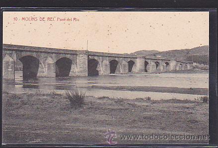 Postales: POSTAL MOLINS DE REI PONT DEL RIU - Foto 1
