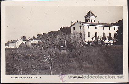 Postales: POSTAL VILANOVA DE LA ROCA TORRE PRAT - Foto 1