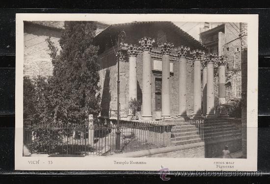 Postales: VICH - 13. TEMPLO ROMAN O - Foto 1