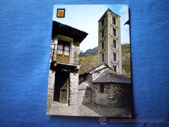 Postales: POSTAL VALL DE BOHI ERILL LAVALL IGLESIA ROMANICA SANTA EULALIA NO CIRCULADA