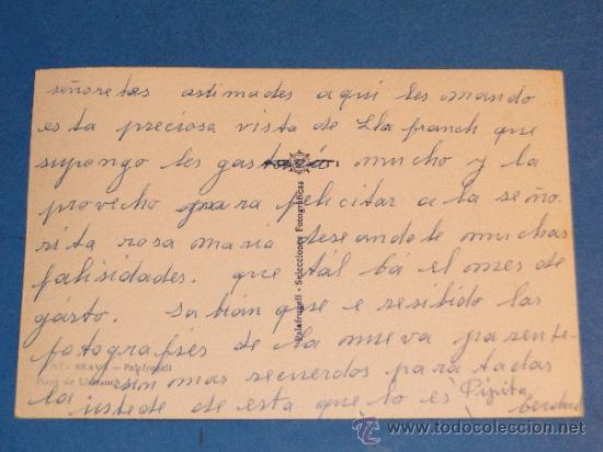 Postales: PALAFRUGELL*** PLAYA  DE LLAFRANCH ***ESCRITA - Foto 2