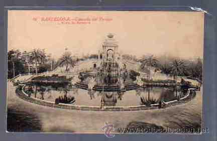 Cartoline: TARJETA POSTAL DE BARCELONA - CASCADA DEL PARQUE. 46. L.ROISIN