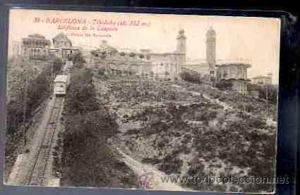 Postales: TARJETA POSTAL DE BARCELONA - TIBIDABO. EDIFICIOS DE LA CUSPIDE. 38. L.ROISIN - Foto 1